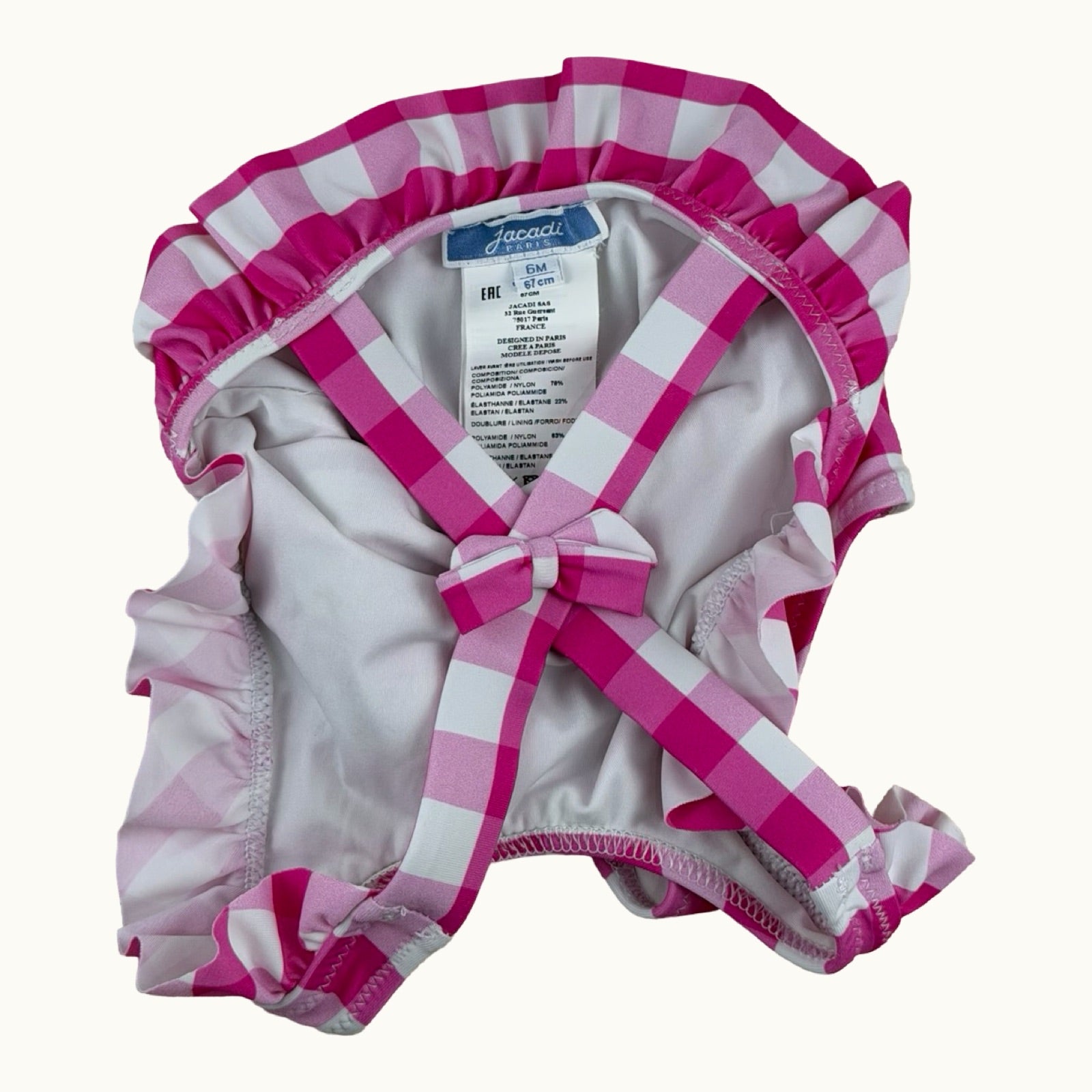 Maillot de bain 1 pièce Jacadi - 6 mois