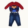 Ensemble pull et jean DPAM - 6 mois