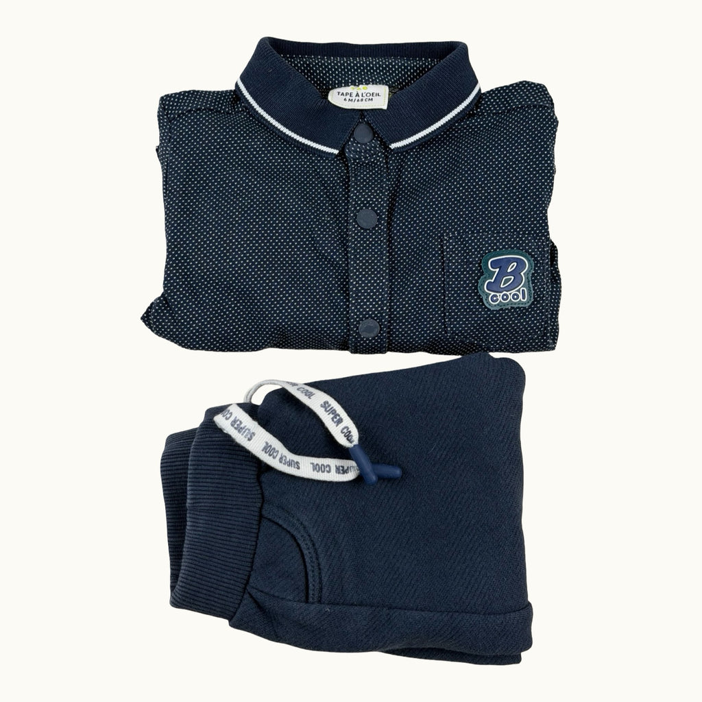 Ensemble chemise et jogging TAO - 6 mois