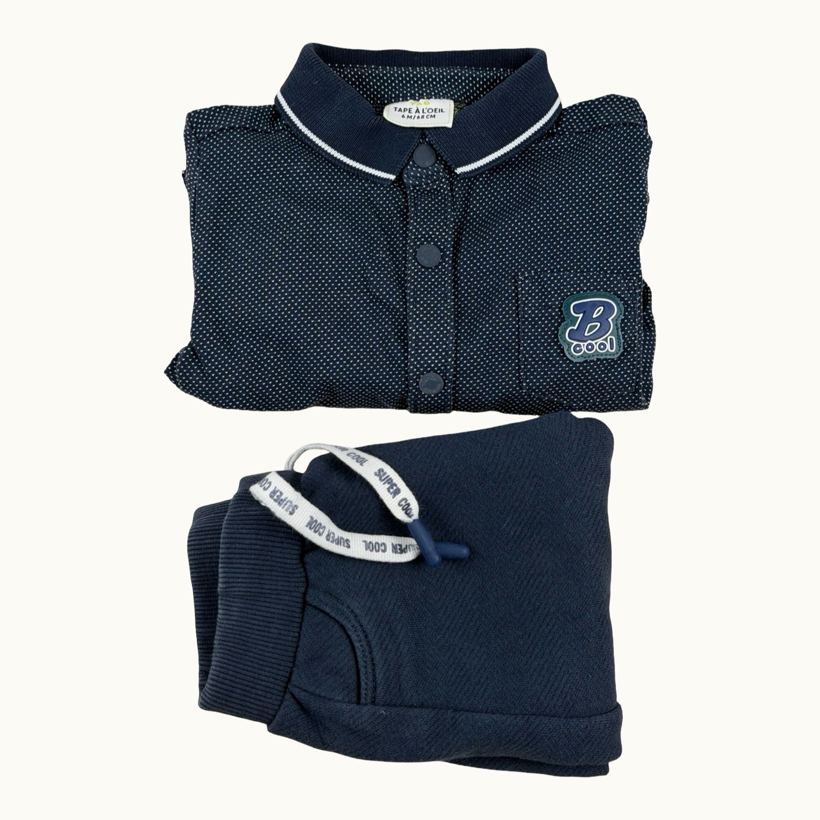 Ensemble chemise et jogging TAO - 6 mois