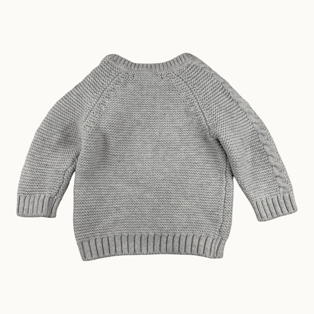 Pull torsadé Obaïbi - 3 mois