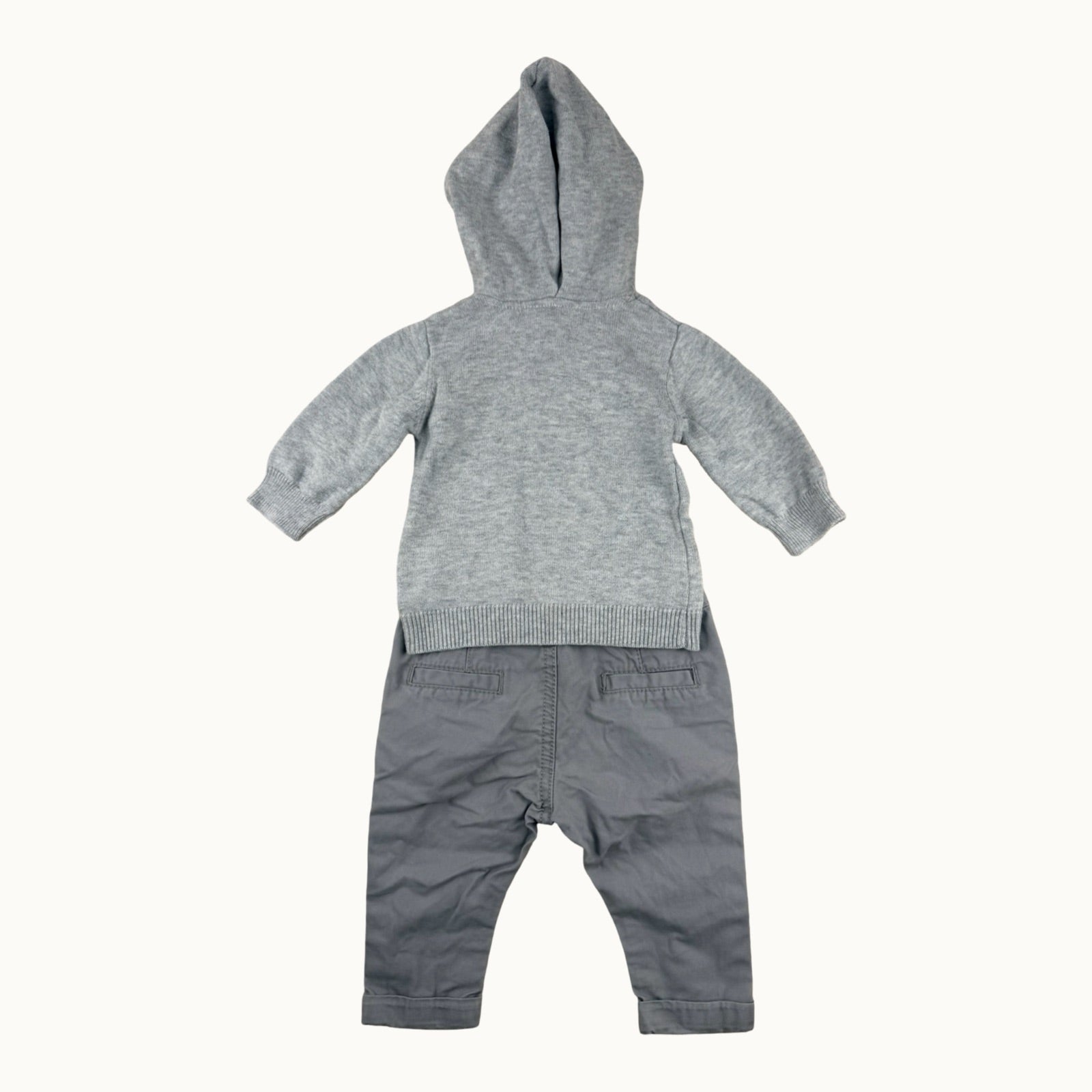 Ensemble pull et jean Lulu Castagnette - 3 mois