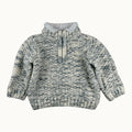 Pull tricot chiné TAO - 3 mois