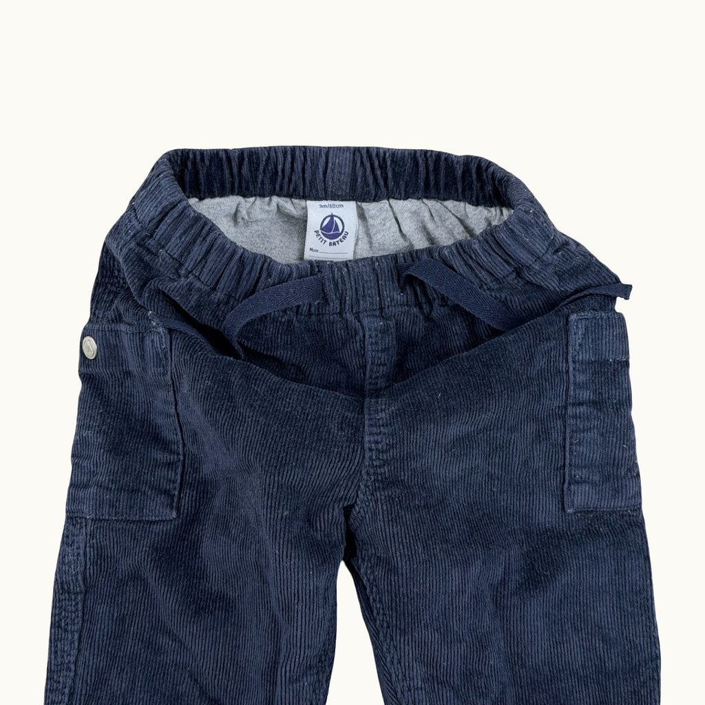 Pantalon en velours côtelé Petit Bateau - 3 mois