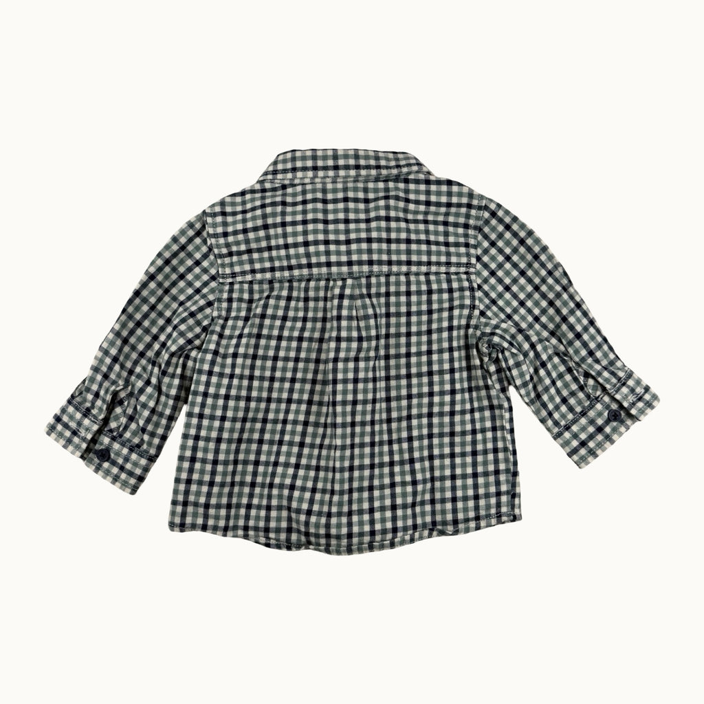 Chemise à carreaux TAO - 3 mois
