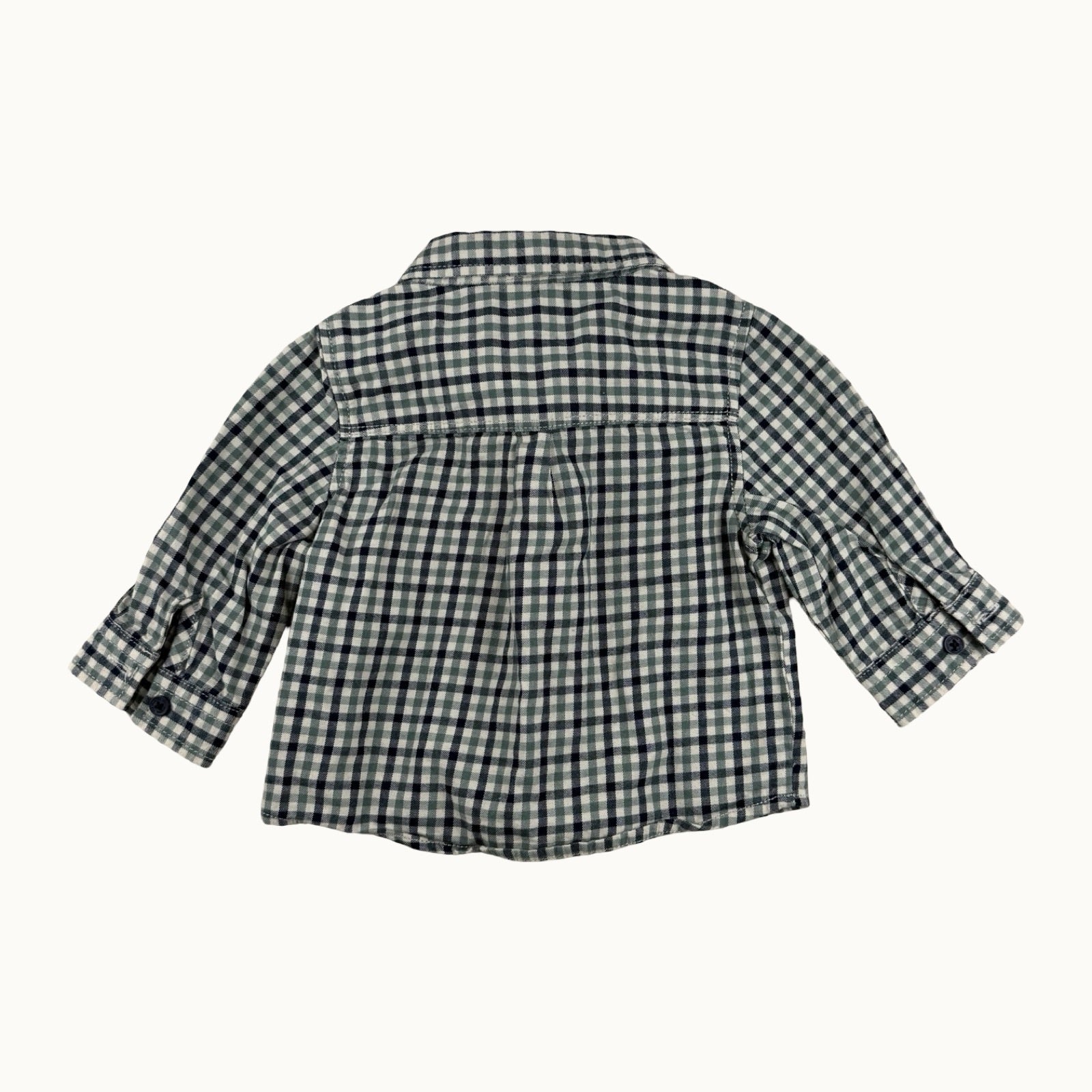 Chemise à carreaux TAO - 3 mois