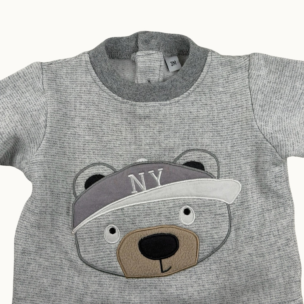Sweat ours "NY" - 3 mois
