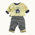 Pyjama velours 2 pièces - 3 mois