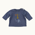 T-shirt manches longues visage Petit Bateau - 3 mois