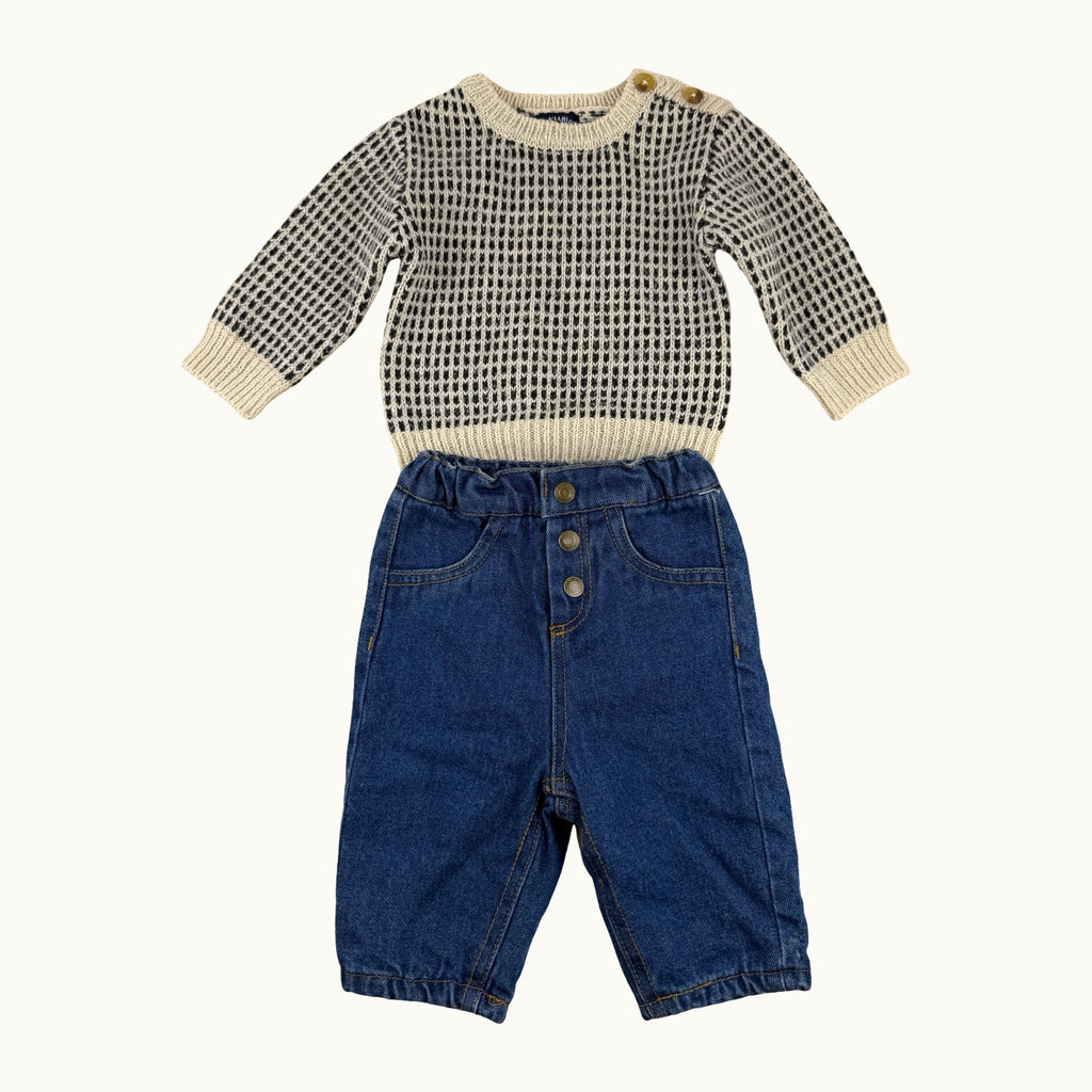 Ensemble pull et pantalon - 3 mois