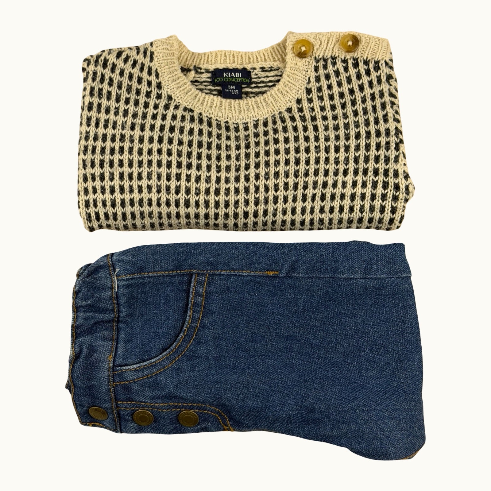 Ensemble pull et pantalon - 3 mois