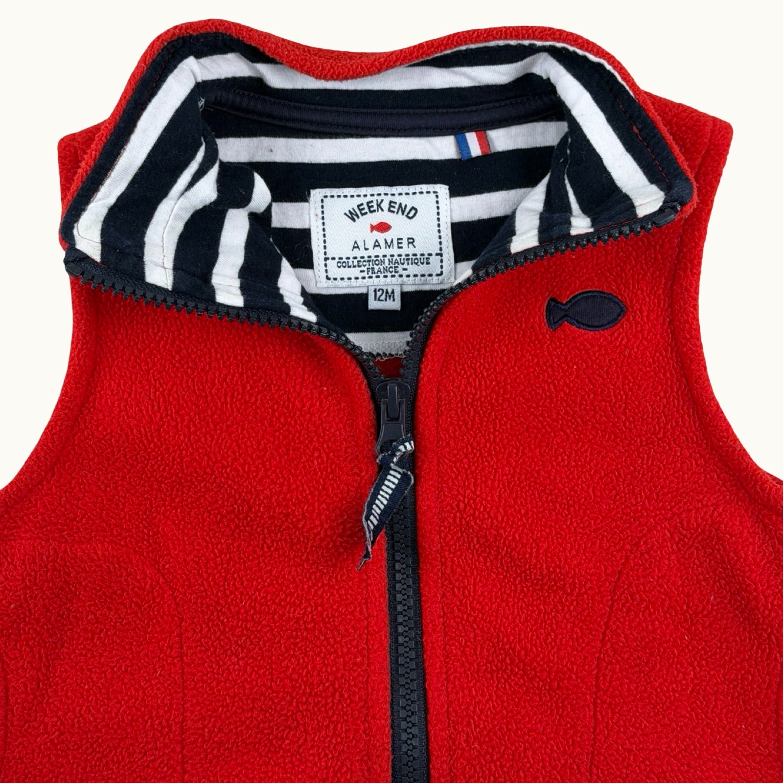 Veste sans manche polaire - 12 mois