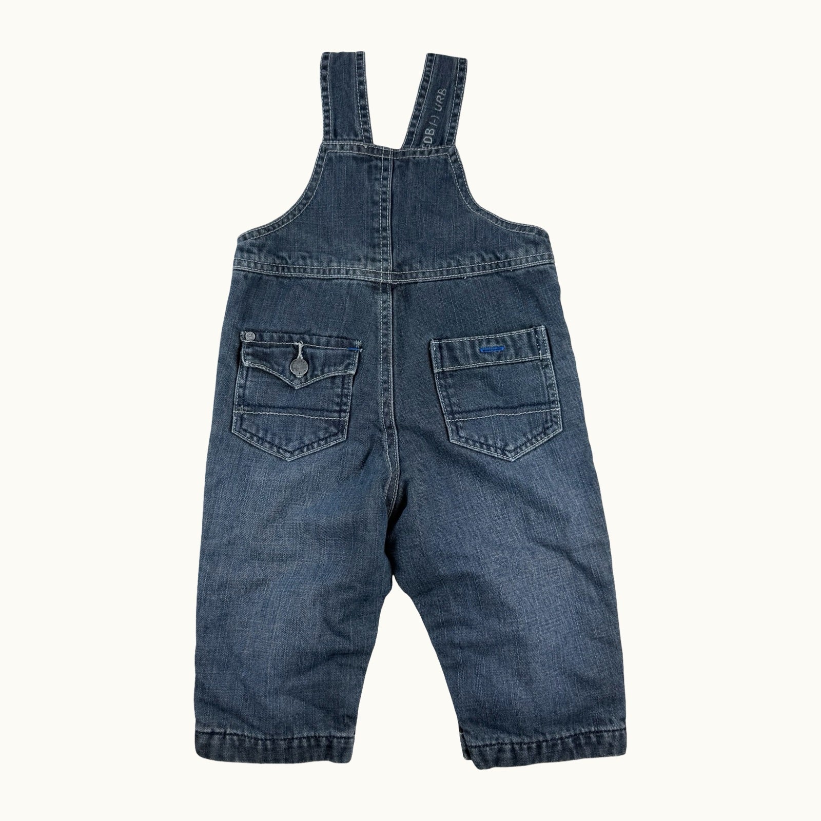 Salopette en jean vintage - 12 mois