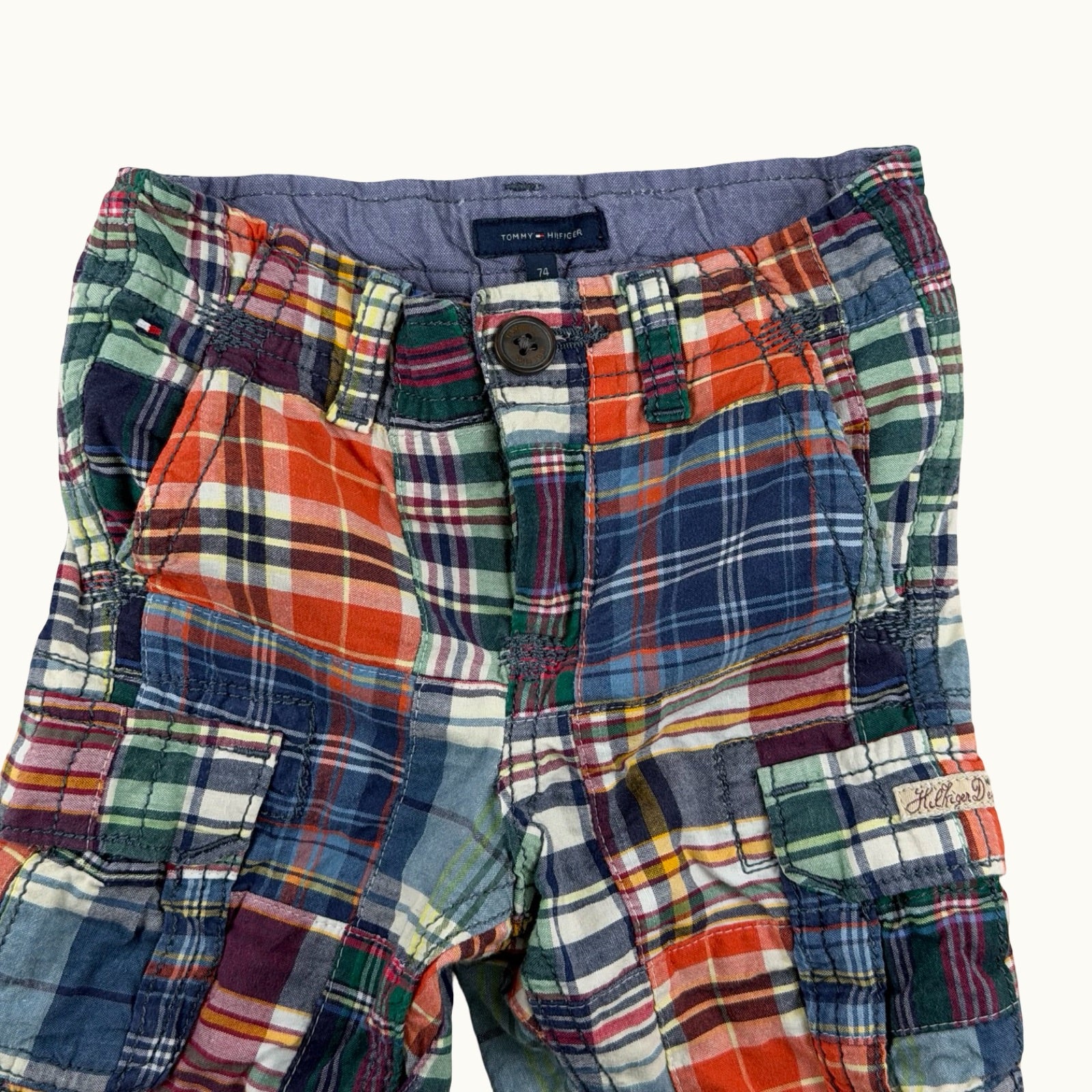 Short à carreaux Tommy Hilfiger - 12 mois