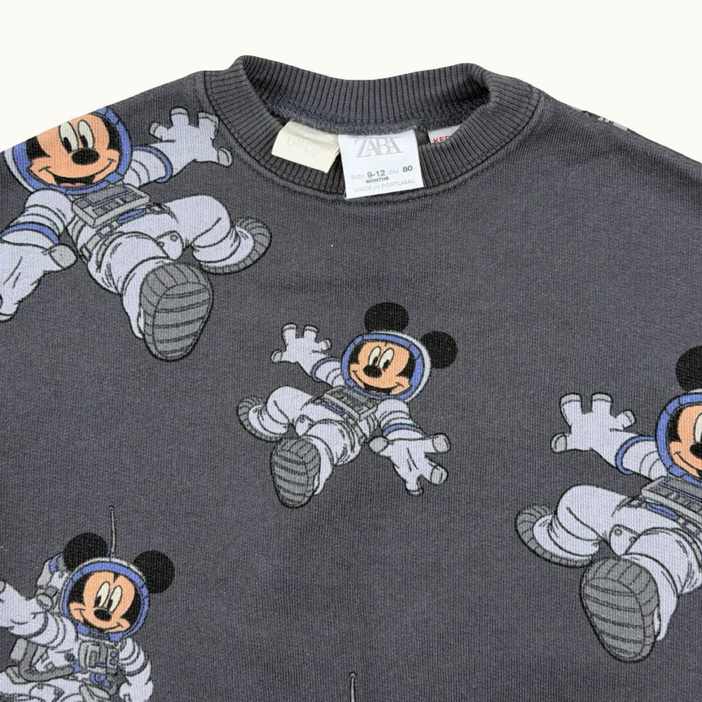 Sweat Mickey astronaute Zara - 12 mois