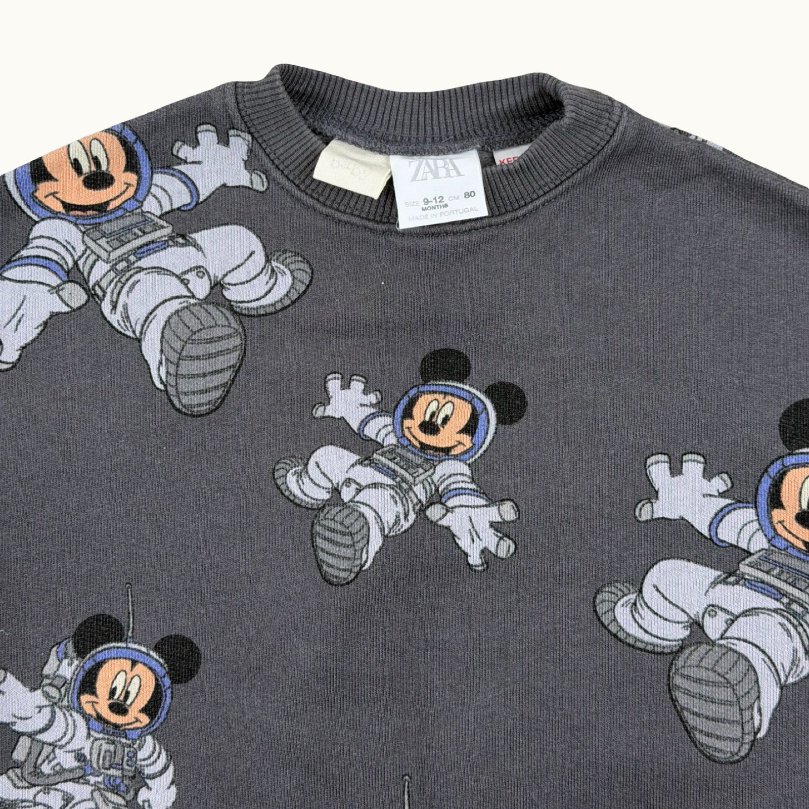 Sweat Mickey astronaute Zara - 12 mois
