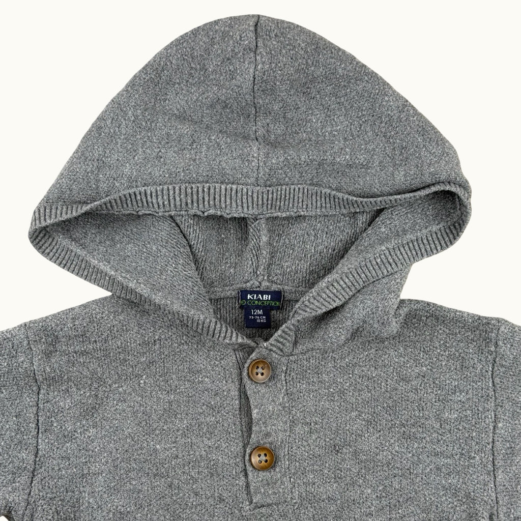 Pull avec capuche - 12 mois