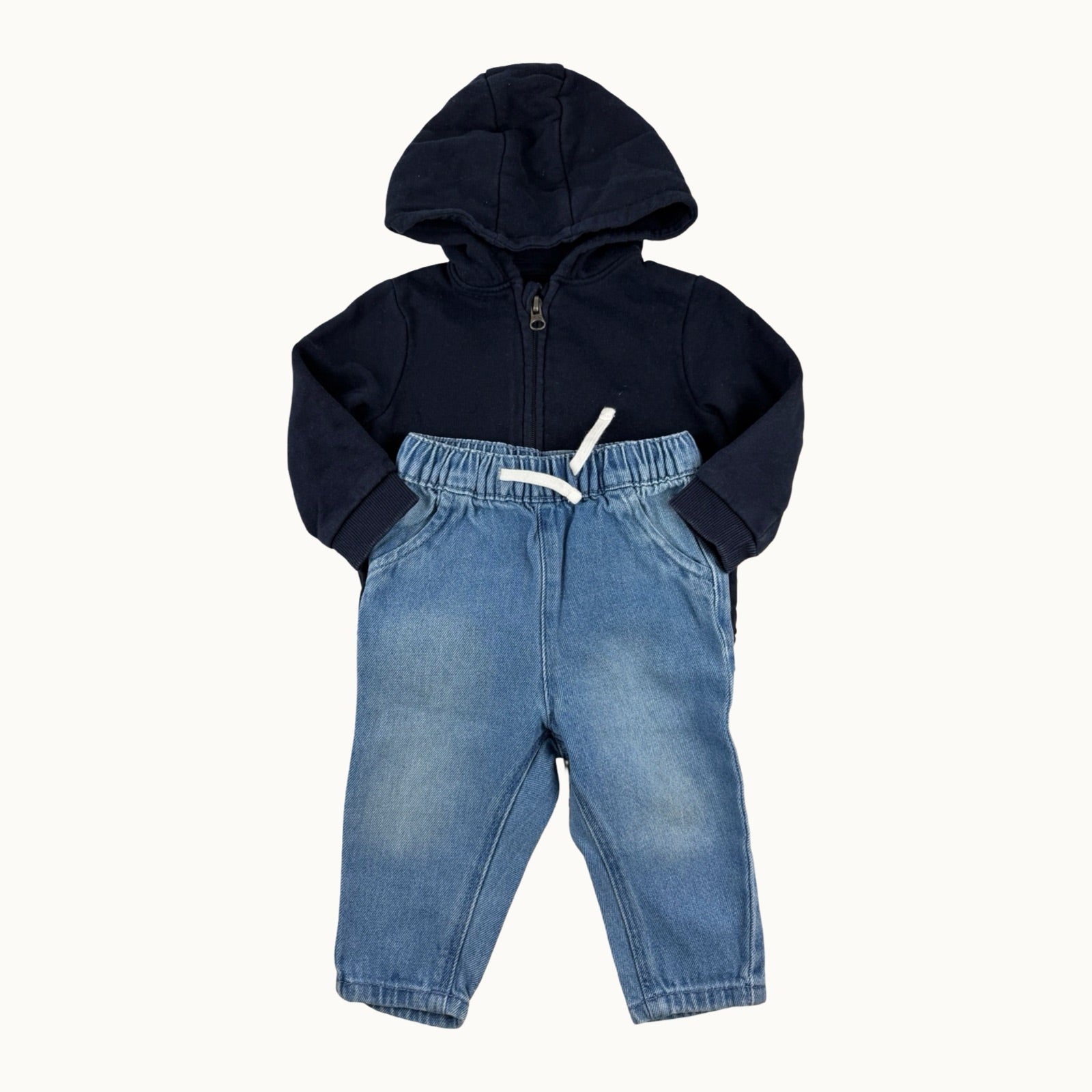 Ensemble veste et jean - 12 mois