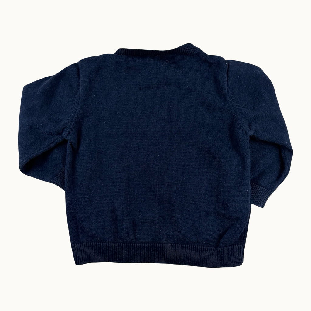Pull en maille drapeau TAO - 12 mois