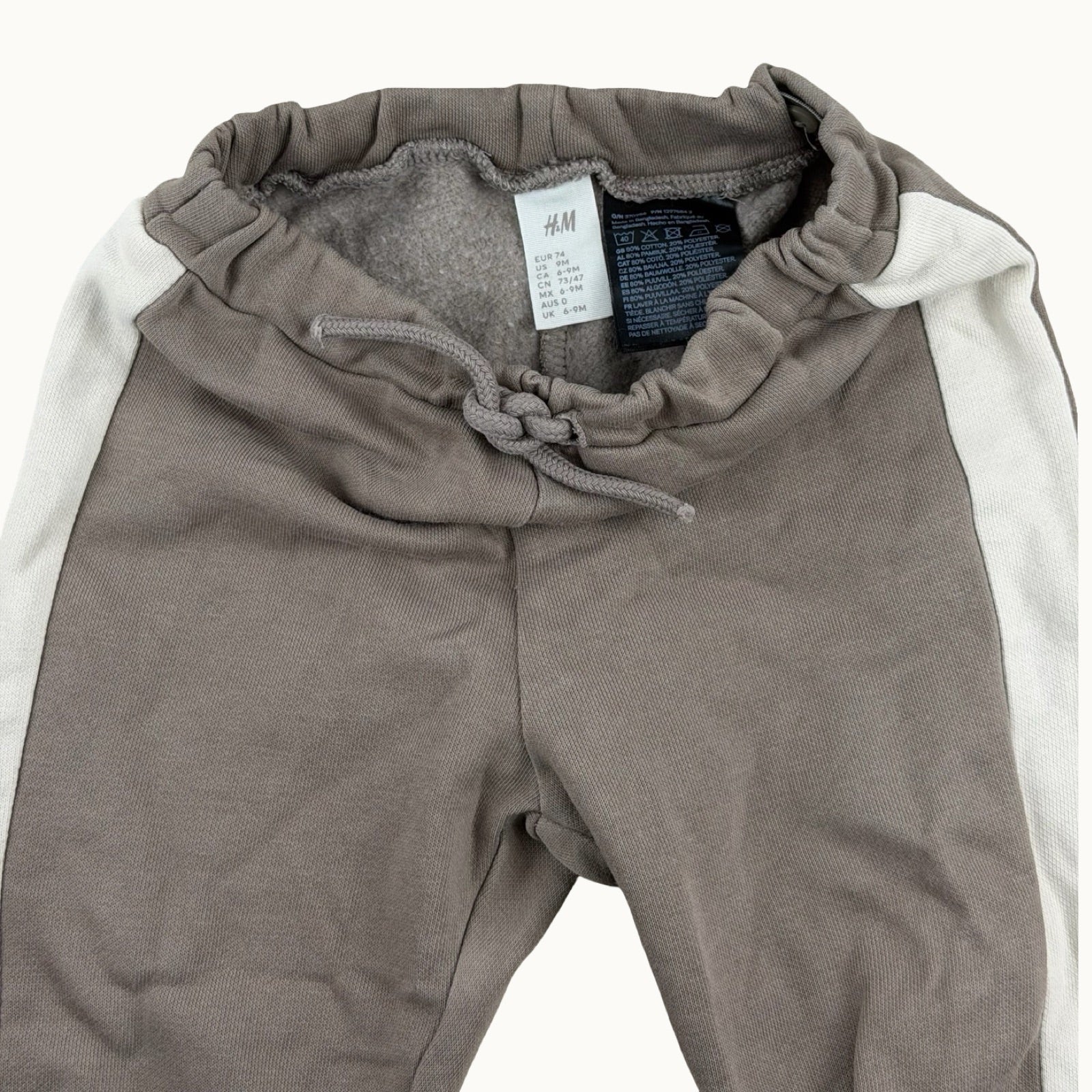 Jogging bicolore H&M - 9 mois