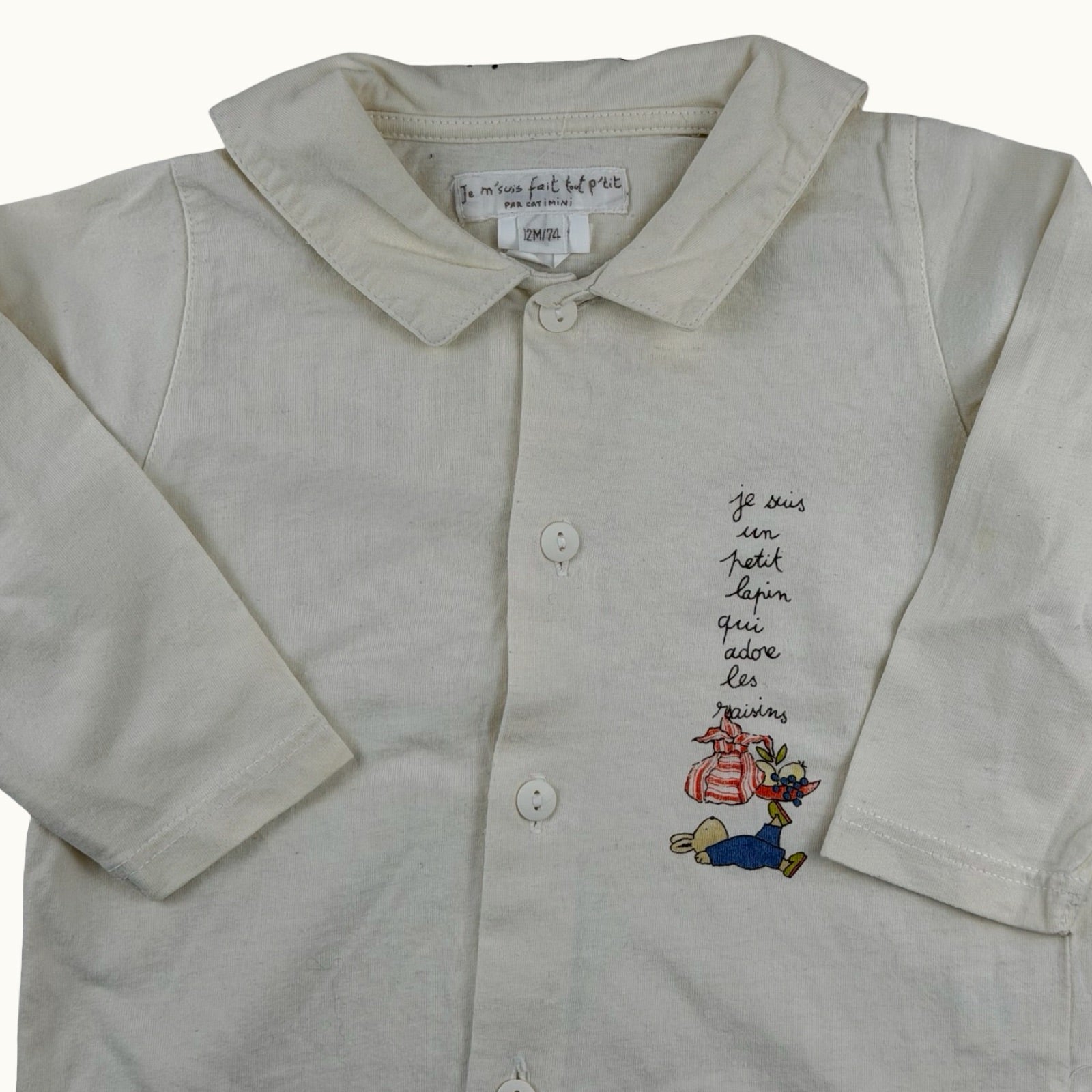 Chemise avec col vintage Catimini - 12 mois