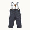 Pantalon avec bretelles amovibles - 12 mois