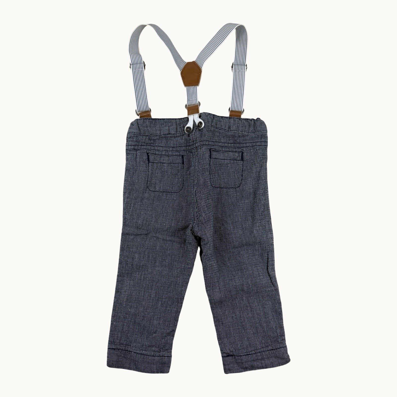 Pantalon avec bretelles amovibles - 12 mois