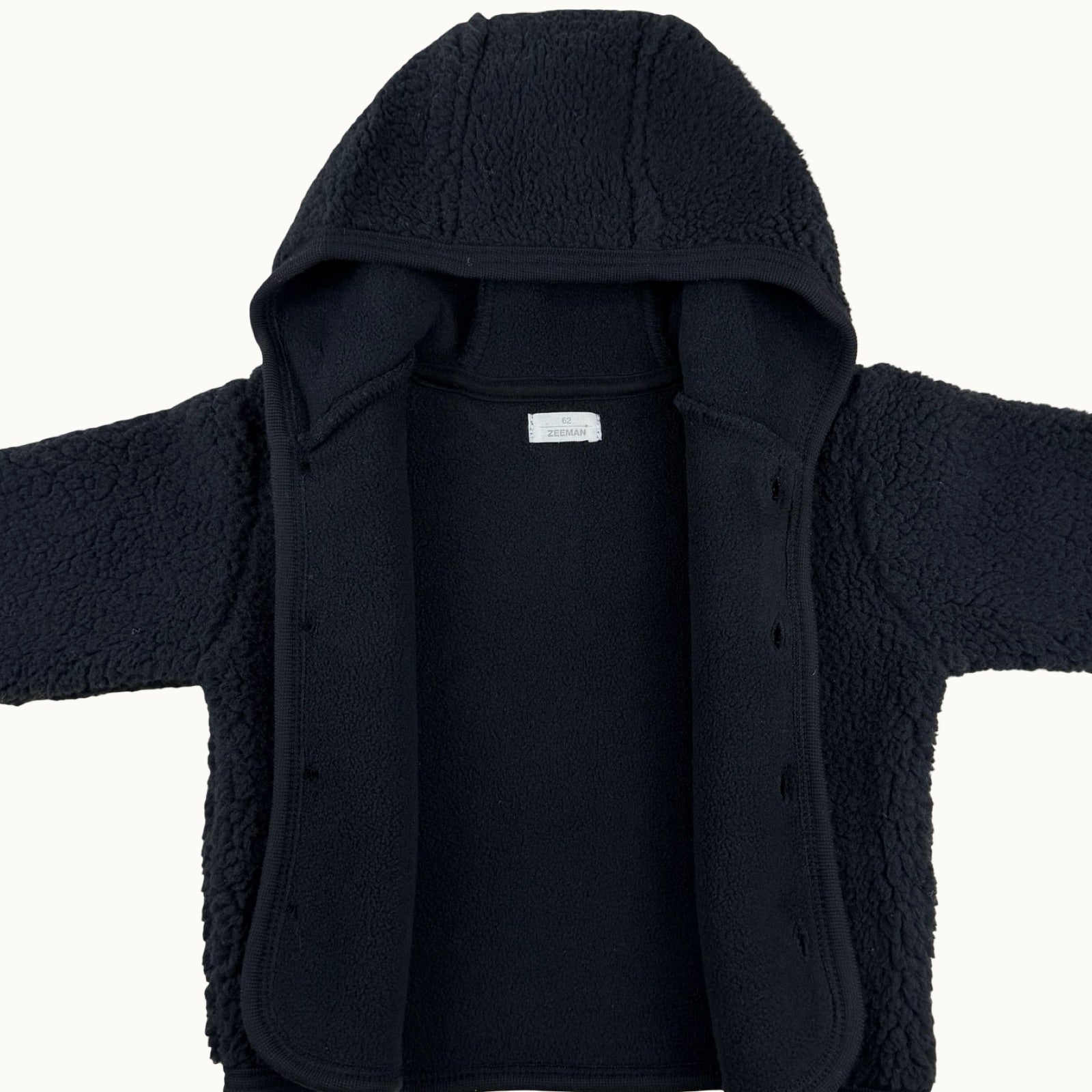 Veste polaire en sherpa - 3 mois