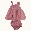 Ensemble robe et bloomer Sergent Major - 3 mois