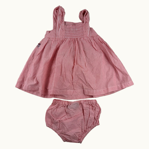 Ensemble robe et bloomer Sergent Major - 3 mois