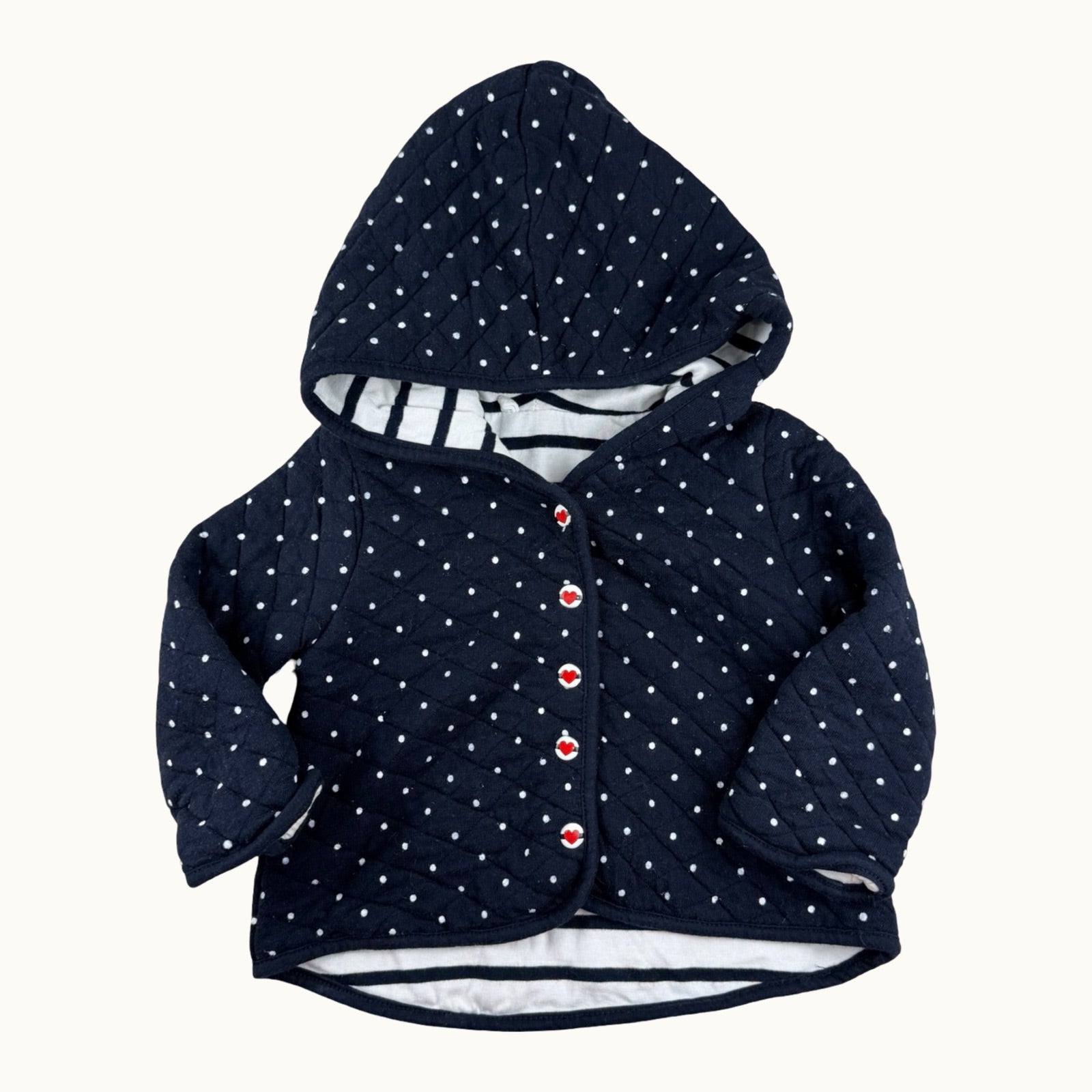 Veste à capuche réversible Terre de Marins - 9 mois
