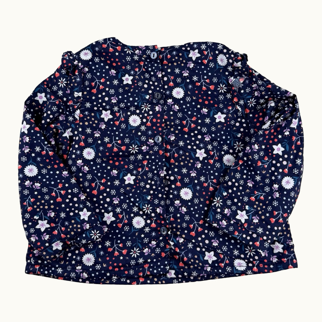 Blouse fleurie Sergent Major - 9 mois