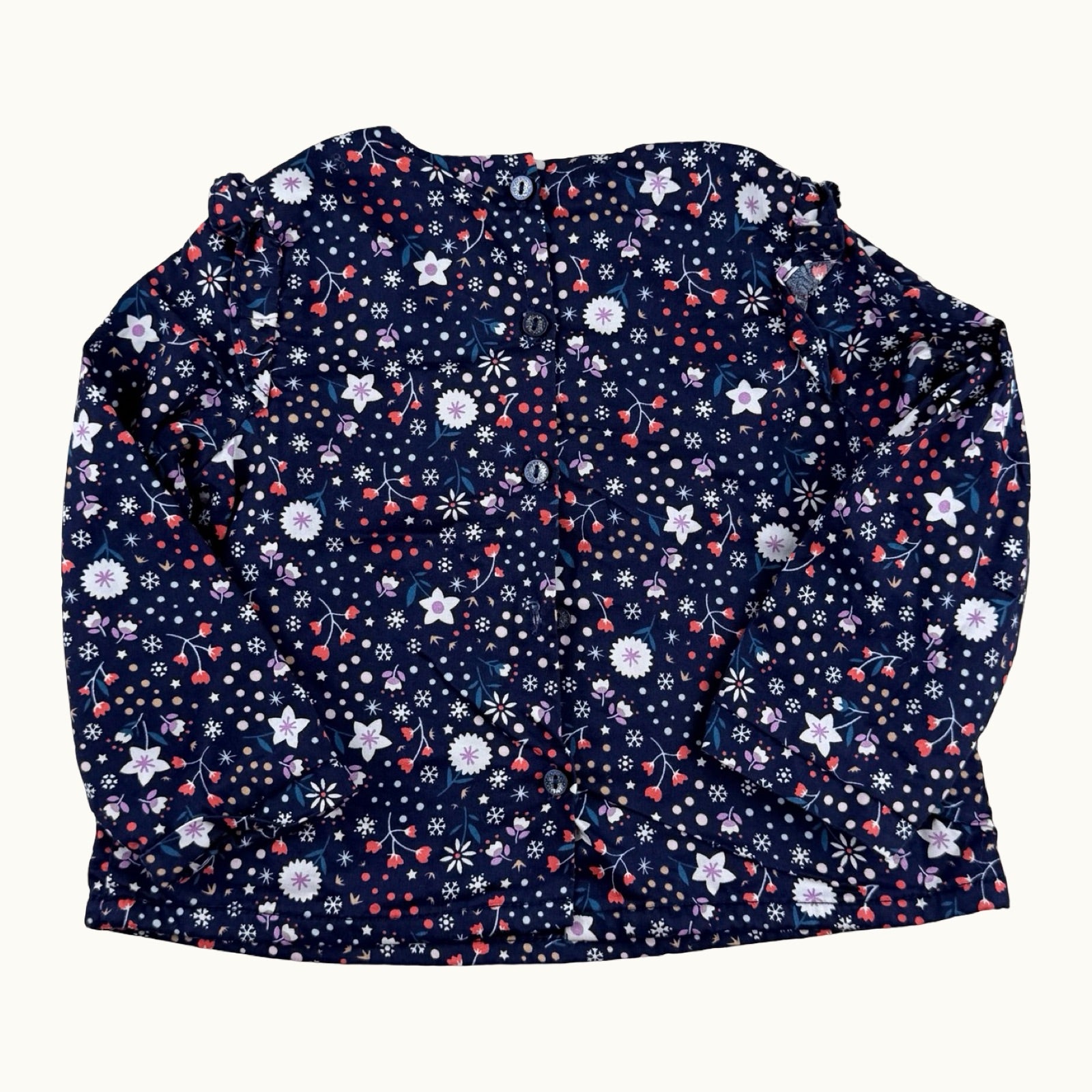 Blouse fleurie Sergent Major - 9 mois