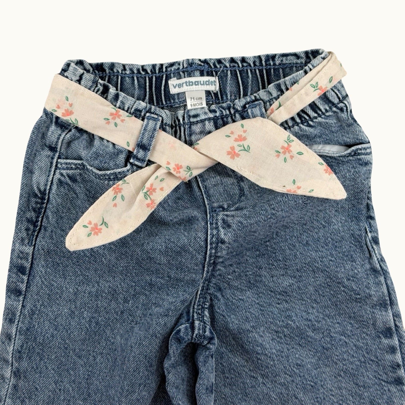 Jean coupe large Vertbaudet - 9 mois