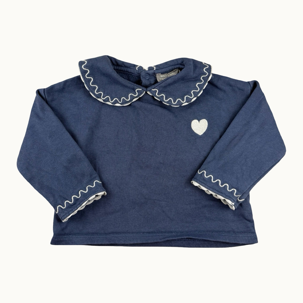 Pull col claudine Bout'chou - 9 mois