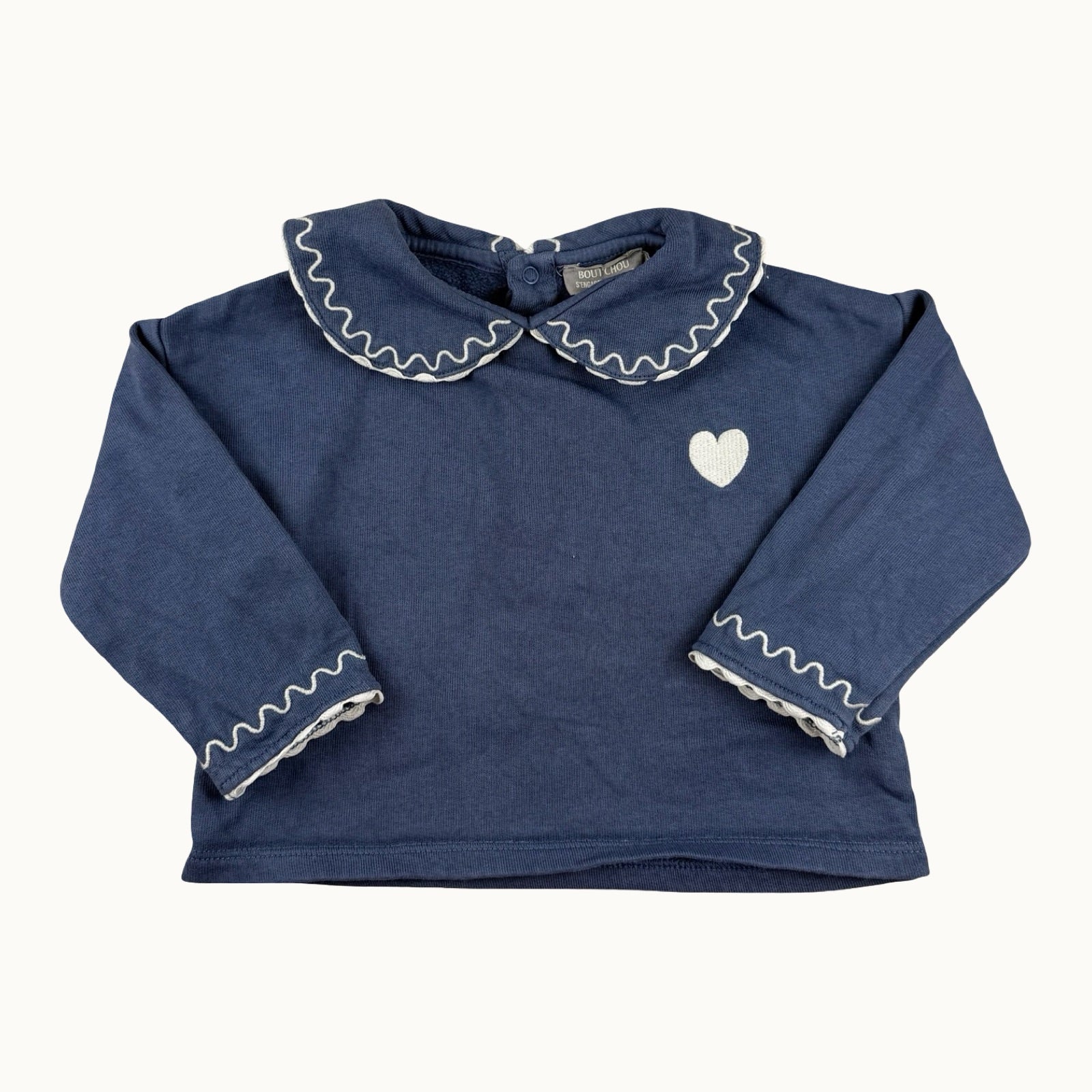 Pull col claudine Bout'chou - 9 mois
