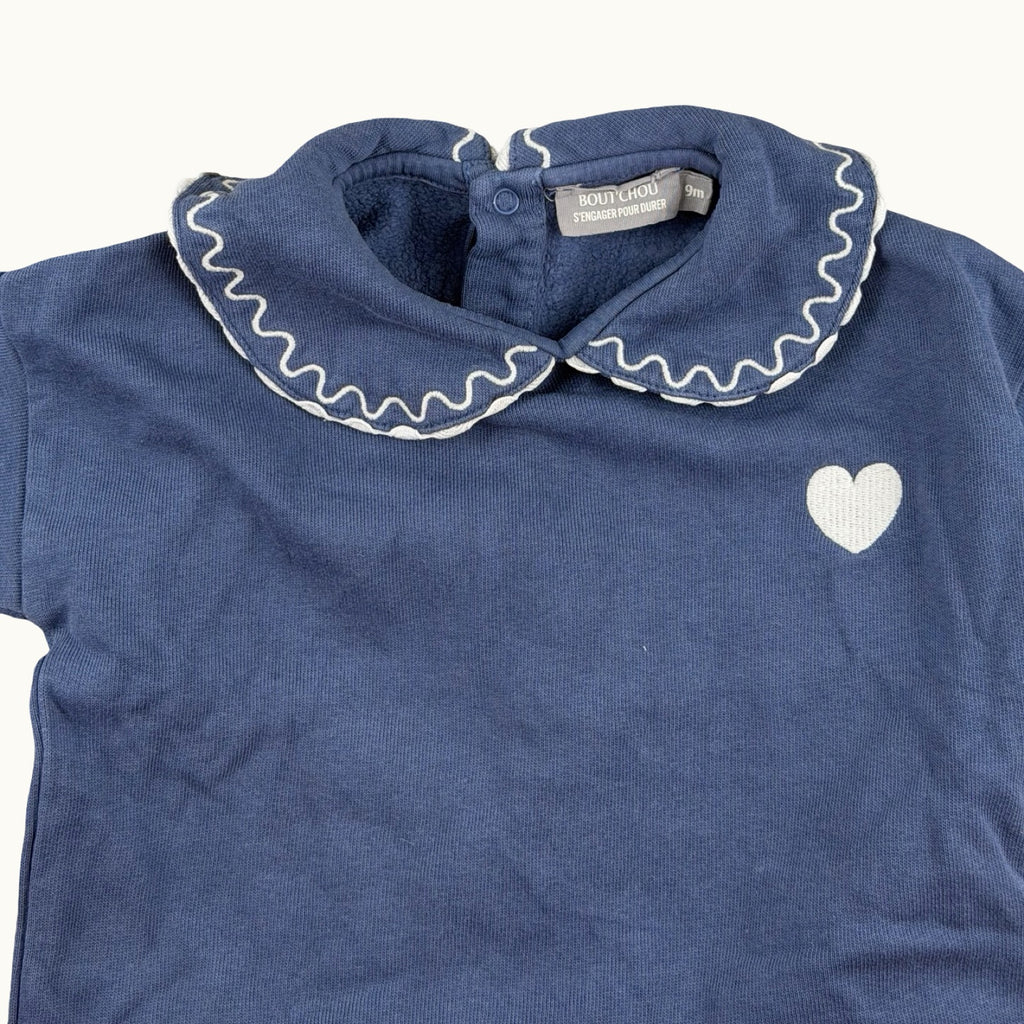 Pull col claudine Bout'chou - 9 mois