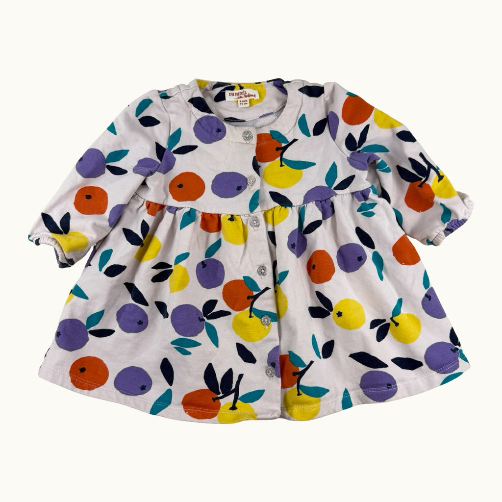 Robe fruits colorés DPAM - 9 mois