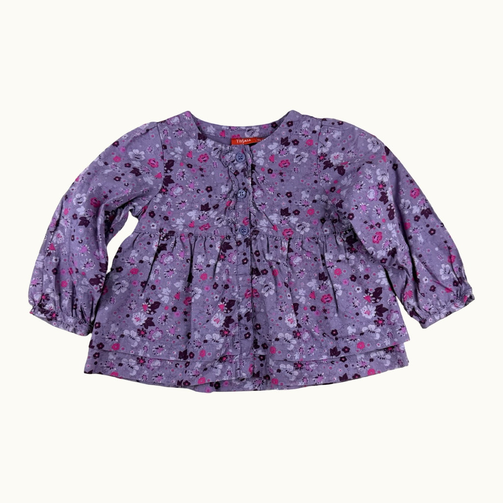 Blouse fleurie - 9 mois