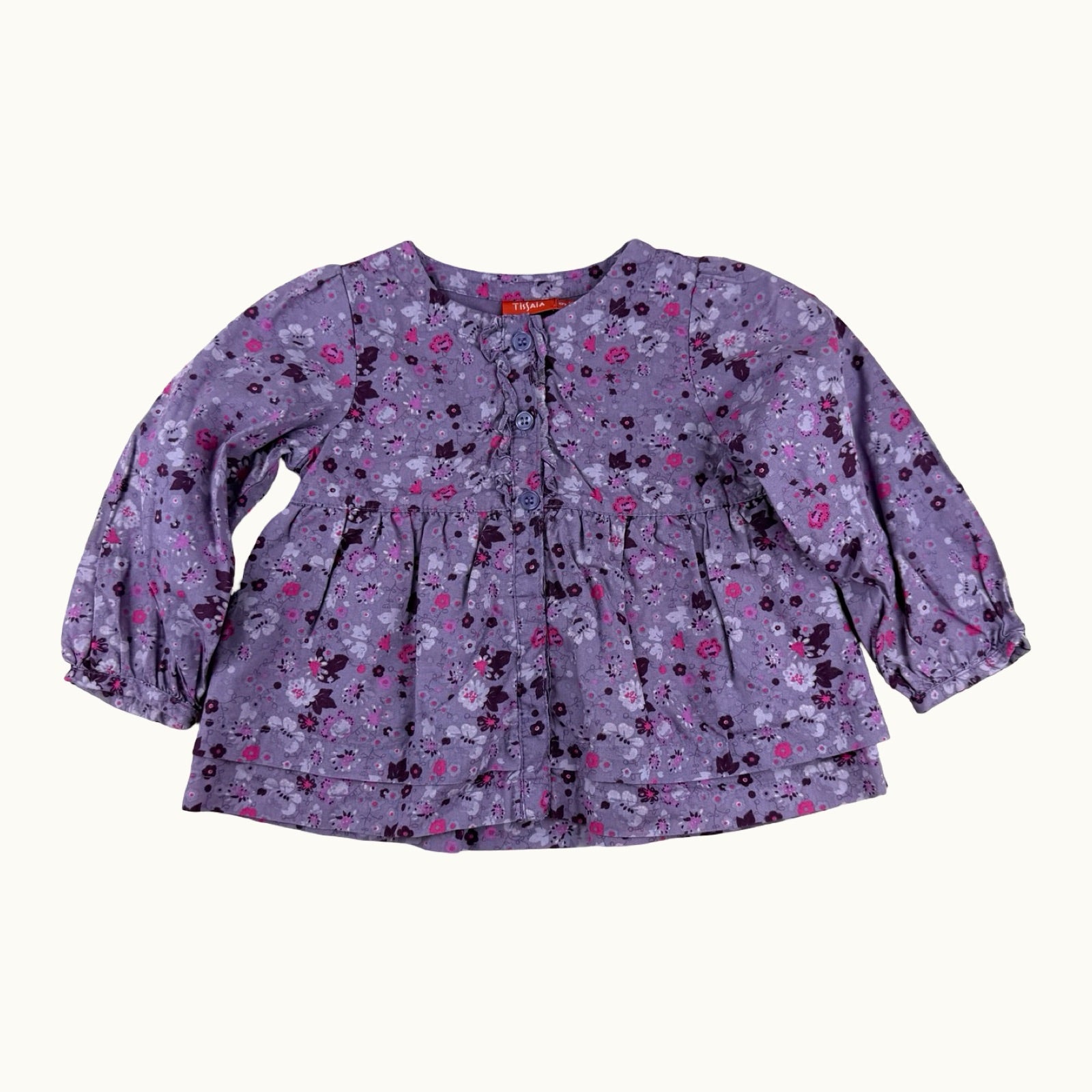Blouse fleurie - 9 mois