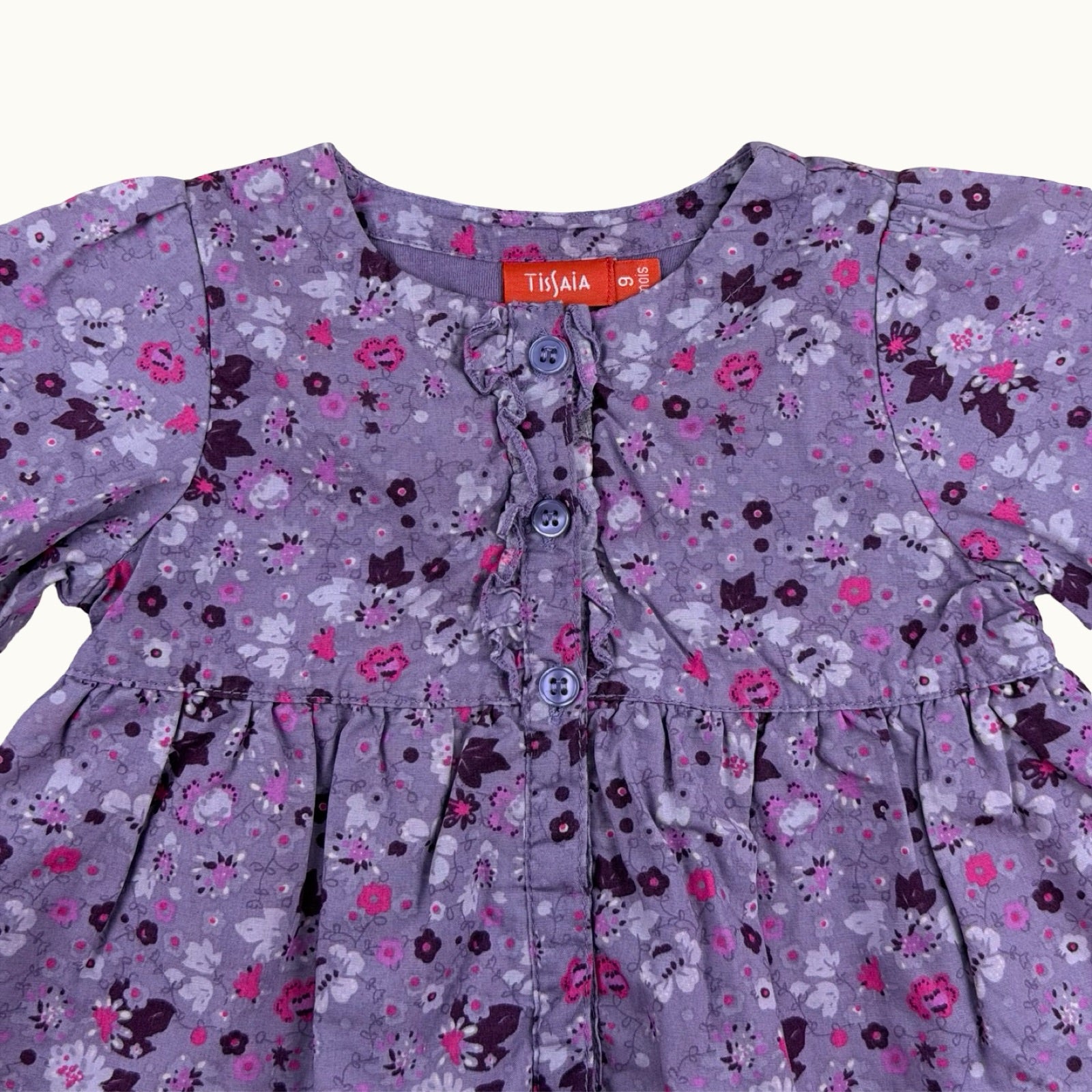 Blouse fleurie - 9 mois