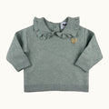 Pull en maille avec col claudine TAO - 9 mois