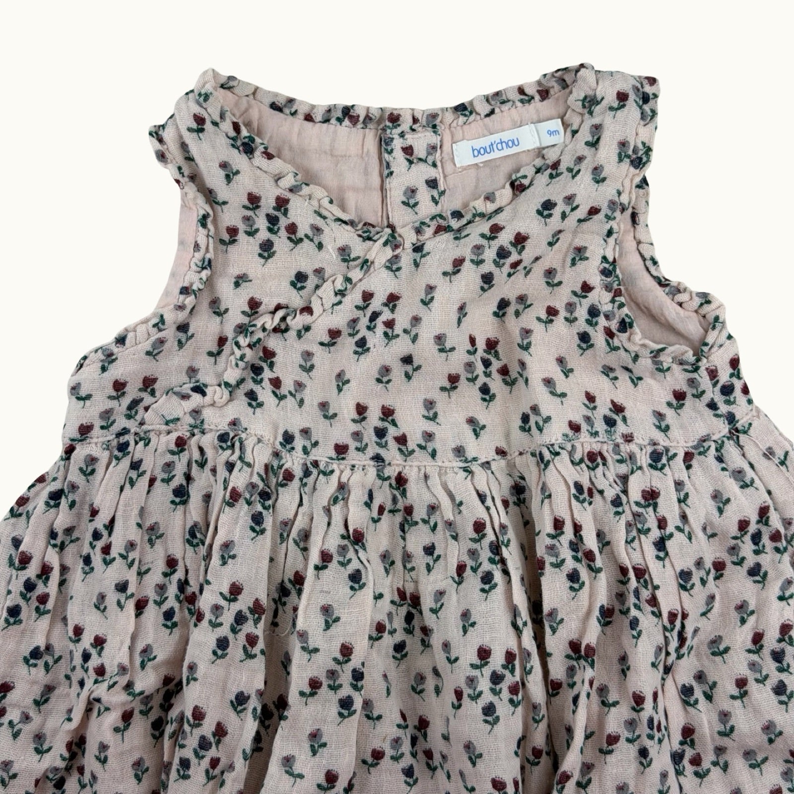 Robe en gaze de coton Bout'chou - 9 mois