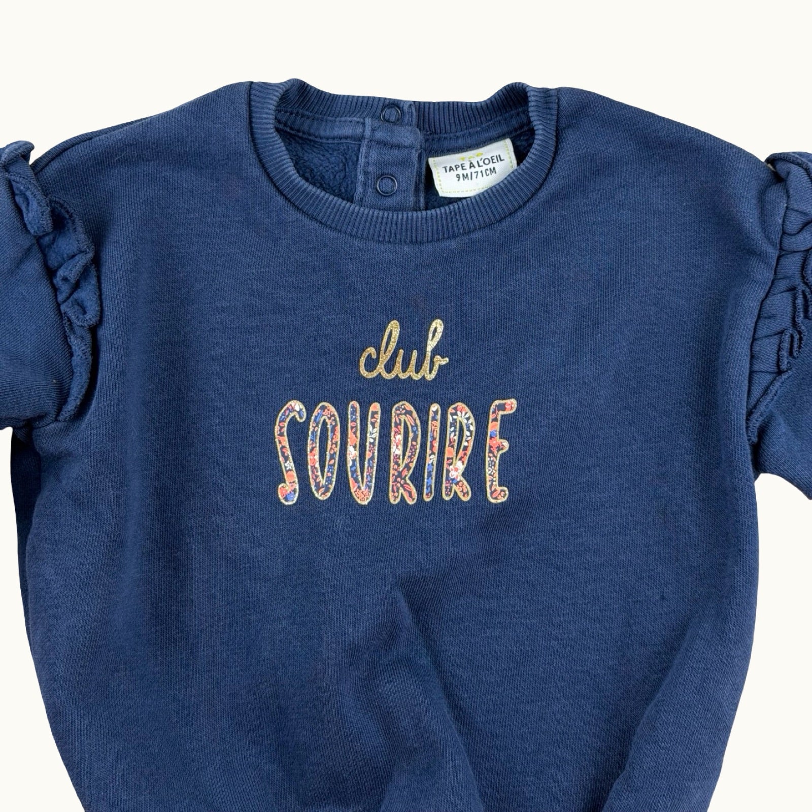 Pull "Club sourire" TAO - 9 mois