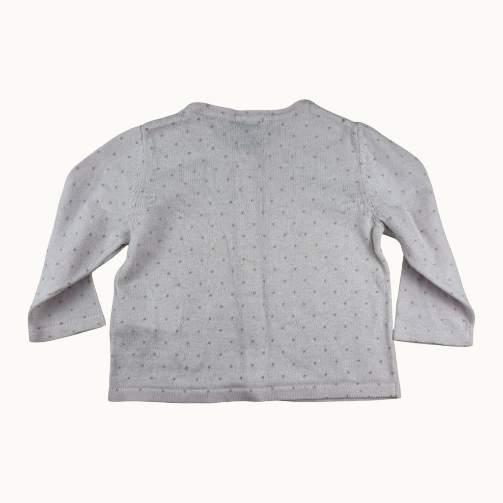 Cardigan à pois Cyrillus - 9 mois