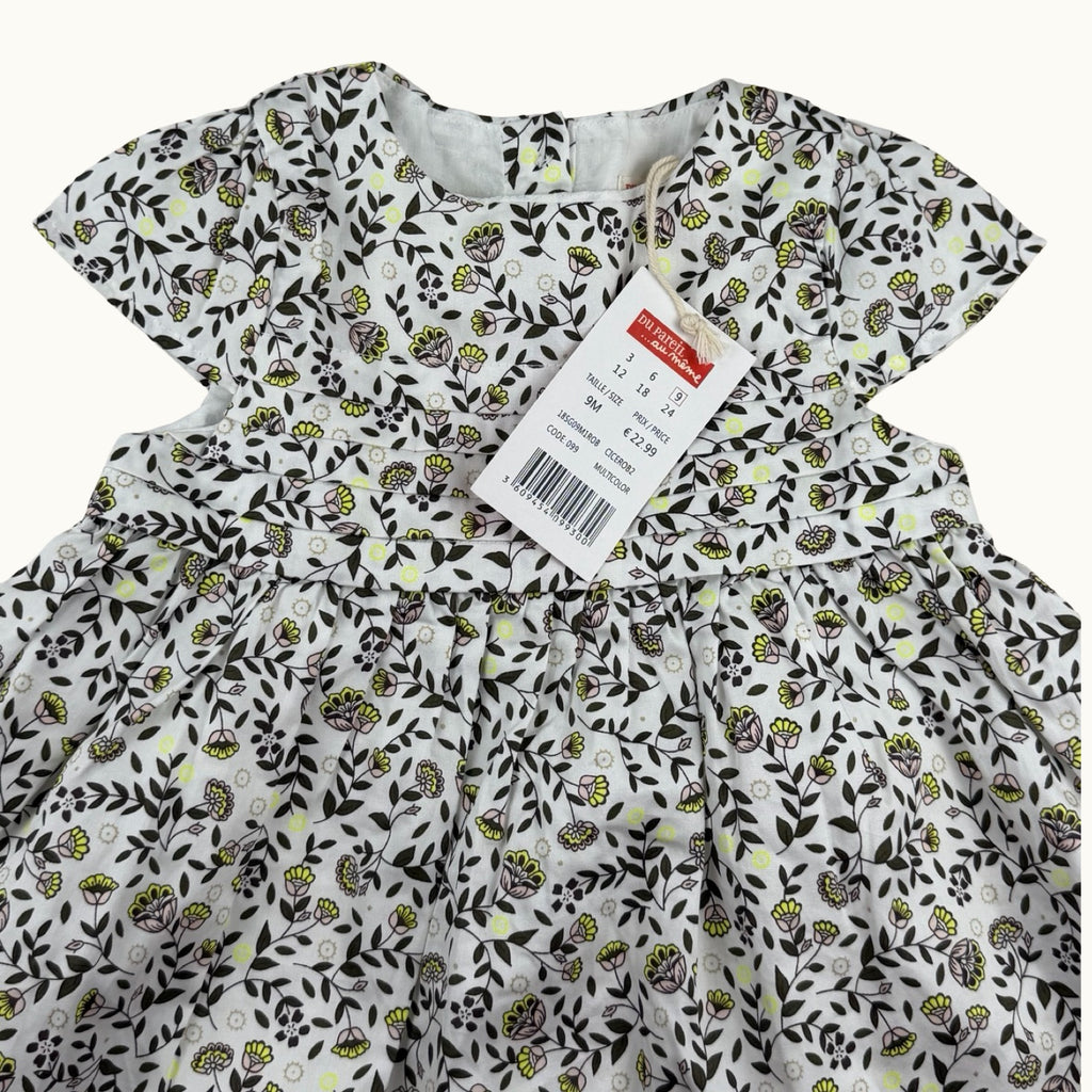 Robe fleurie DPAM - 9 mois