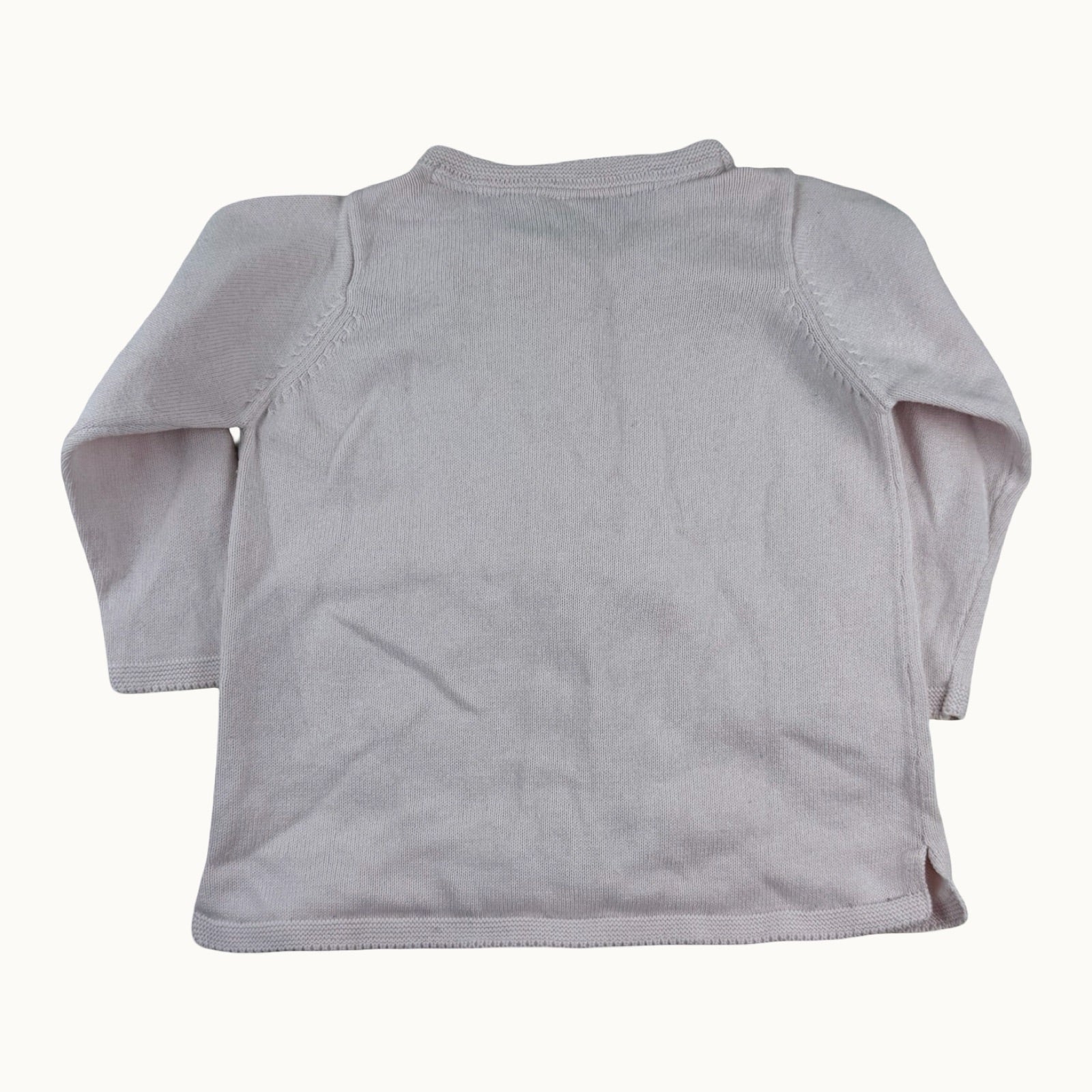 Gilet rose pâle TAO - 9 mois
