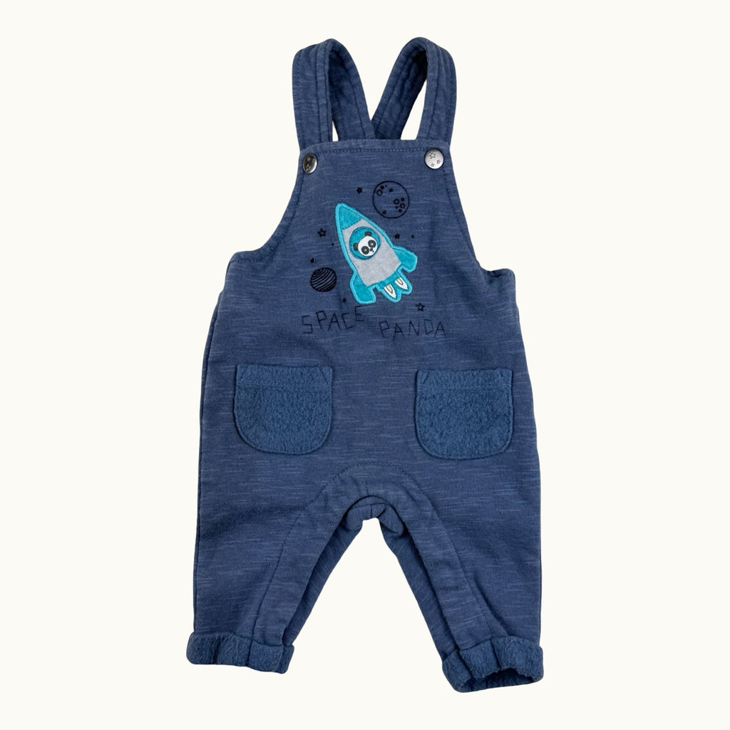 Salopette "space panda" - 0 mois