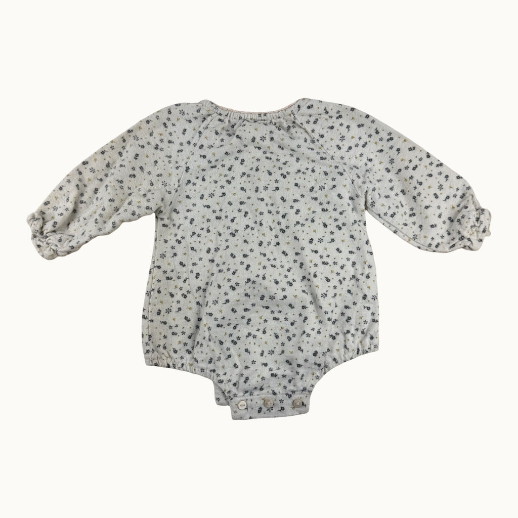 Barboteuse fleurie Zara - 3 mois