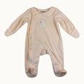 Pyjama velours lapins Orchestra - 1 mois